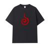 Uzumaki Naruto Sasuke Childhood Same Short Sleeved Tshirt for Unisex Naruto Anime Cosplay 2026 Summer New Dressing Top Streetwear