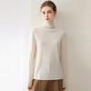 Women's 100% Pure Cashmere High Neck Soft Knit Sweater - Korean Style, Non-Scratchy, Autumn/Winter Base Layer