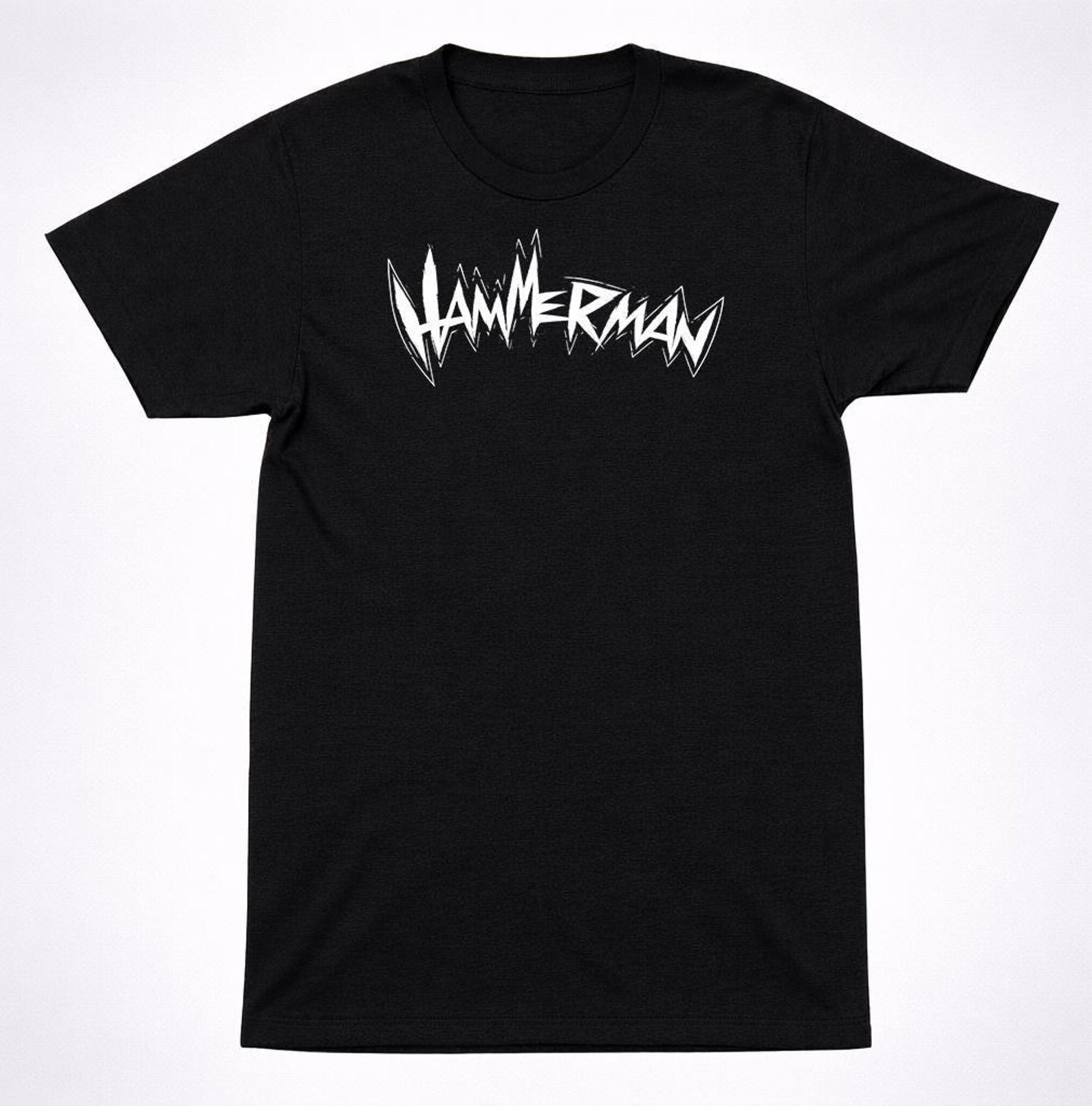 Hammerman Shirt MC Hammer Cartoon 90s Animated TV Show Retro Logo Shirt M