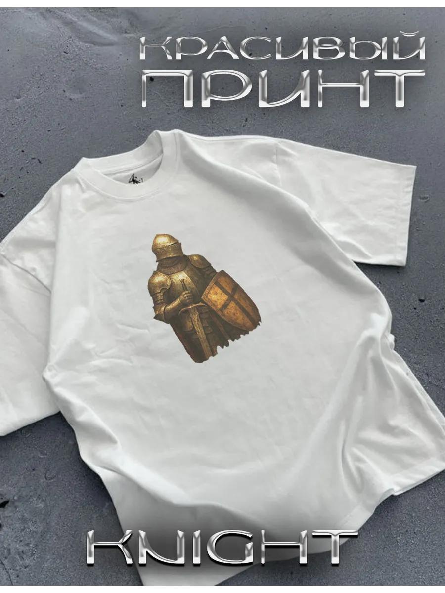 Футболка с рыцарем S