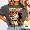 Spring Bonnie Horror T-Shirt, Halloween Five Nights At Freddy's Tee, Unisex Softstyle Shirt, FNAF Fan Gift, Scary Springtrap Apparel RZ