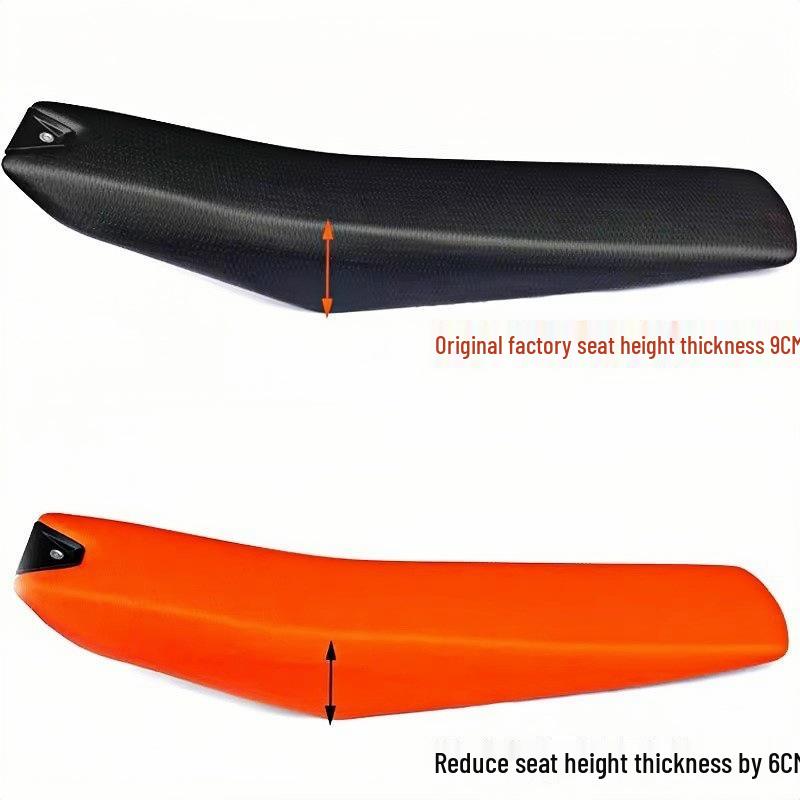 Compatible Seat Cushion for 24 KTM Models: Hengjian Z300, K23, KaiXi KeWeisi - Original, Lowered Height Options Available