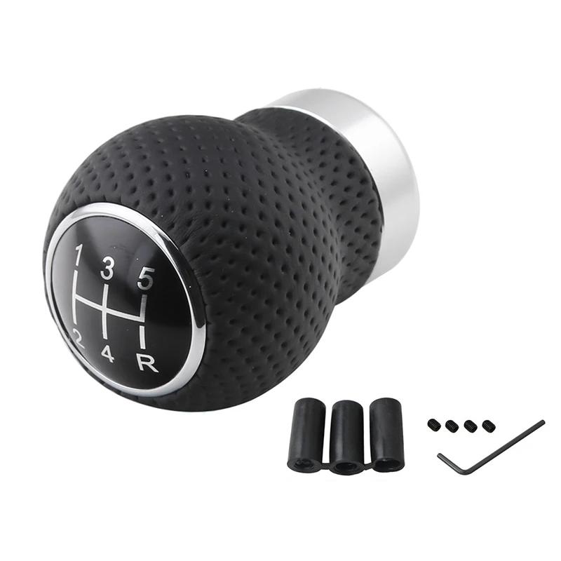 

5/6 Speed Universal PU Leather Gear Shift Knob Manual Car Gear Stick Head Shift Replacement Knob Modified Shift Head