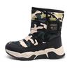 Stivali da Neve Caldi in Velluto High Top per Bambini Scarpe in Cotone per Ragazzi e Ragazze Scarpe in Cotone da Studente