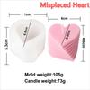 3D Letter Cylinder Cubic Love Silicone Candle Molds DIY Handmade Scented Candles Making Tool Valentine's Day Decor