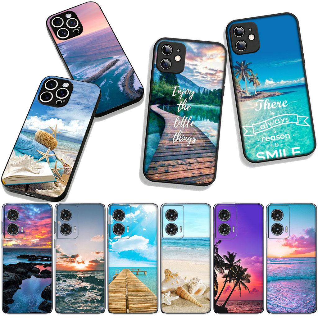Mountain Sea Beach Travel Phone Cover for OPPO A54 A40 A60 A80 A18 A16 A17 A38 A78 A79 A57 A58 A3 Pro A96 A15 A12 Case