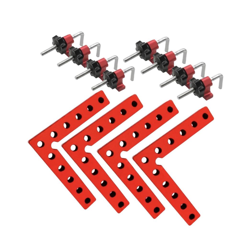 Corner Clamps Functional Versatile L Shaped Square Tool for Assembling Boxes 120mm