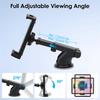Suction Cup Tablet Car Phone Holder For Samsung Galaxy Z Fold 4 3 2 Stand Adjustable Mobile Mount For Ipad Sucker Gps Bracket
