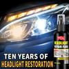 New Headlight repair 100 ml -- effectively repairs yellowing, oxidation, and cloudiness of car headlights | Safe and convenient
