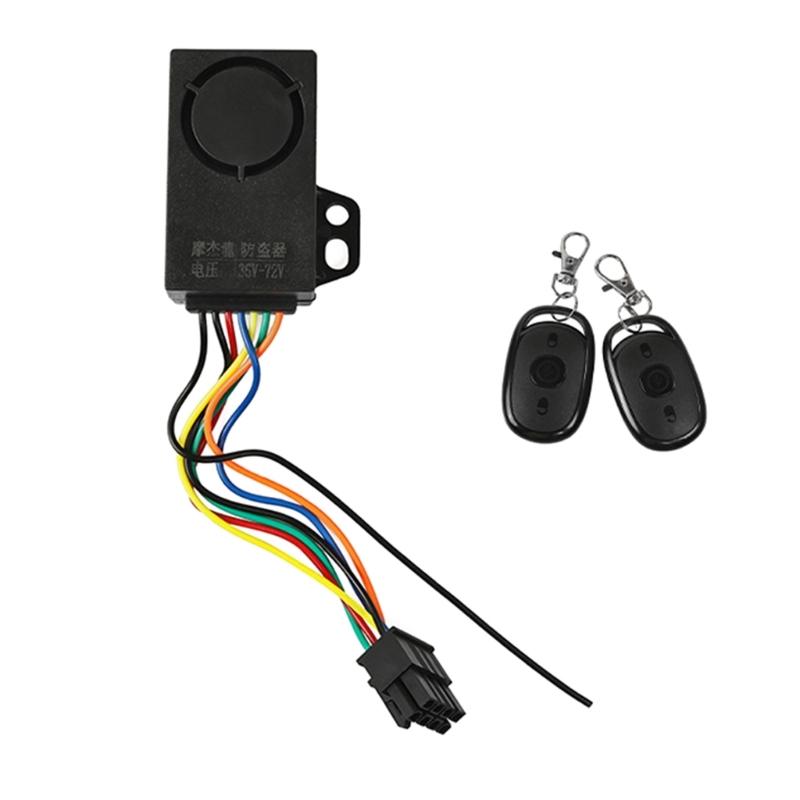 Elektrisches Dreirad Sicherheitsalarm mit Doppelfernbedienungen Schnellstartfunktion Diebstahlschutz für Elektrische Dreiräder