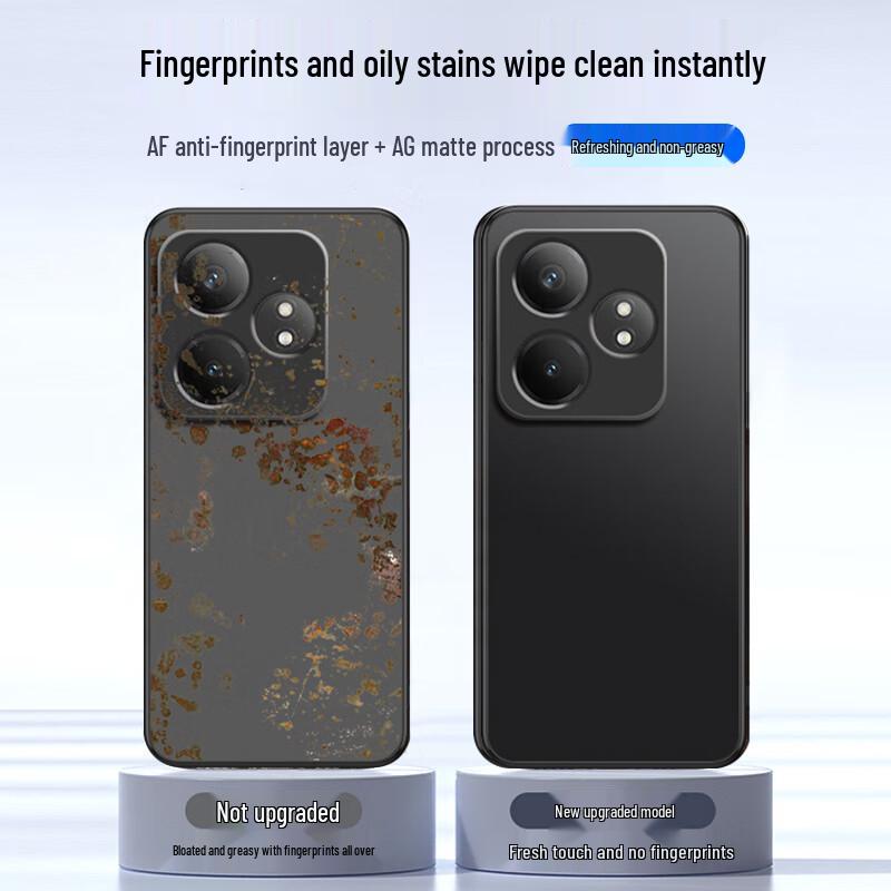 Realme Skin-Friendly Matte Phone Case