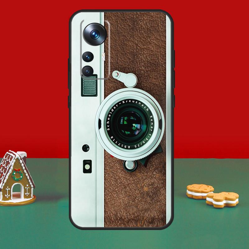 Retro Camera Vintage Case For POCO X6 Pro X5 X3 M6 M5s F3 F5 Xiaomi 14 13 Ultra 12 Lite 11T 12T 13T Pro Cover
