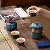 Portable Ceramic Travel Tea Set