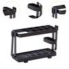 Storage Organizer Shelf Storage Stand 10 Slots Toothpaste Cup Holder Toothpaste