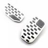Silver Anti-Slip Brake + Gas Pedal Pads Cover For Ford F-150