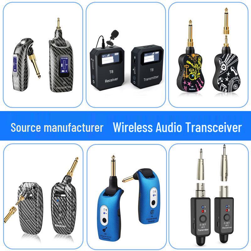 A8 A9 Wireless Audio Transceiver for Folk Guitar