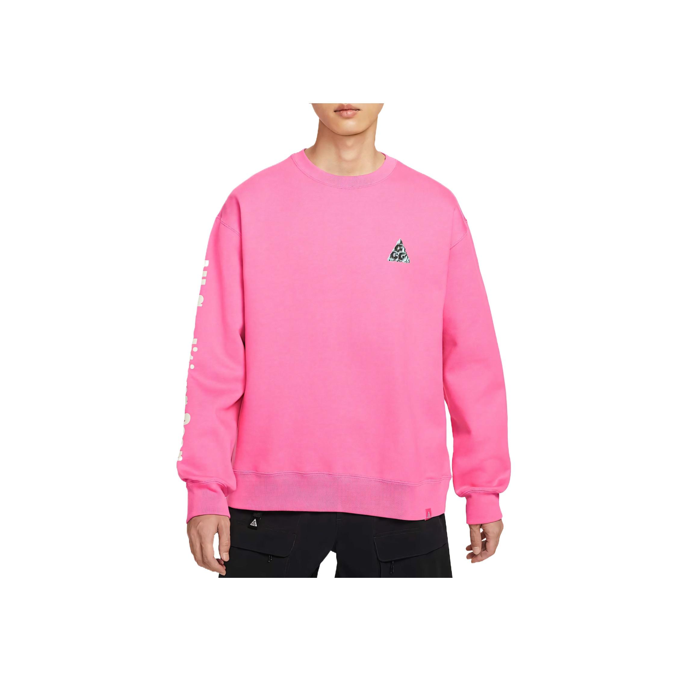 Nike Men's Acg Series Therma-Fit Tuff Fleece Comfortable Solid Color Printed Sweatshirt Sweatshirt Hv1120-684 Cm