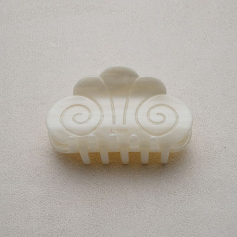 

DNINI Spiral claw clip L(Shell white) Shell white
