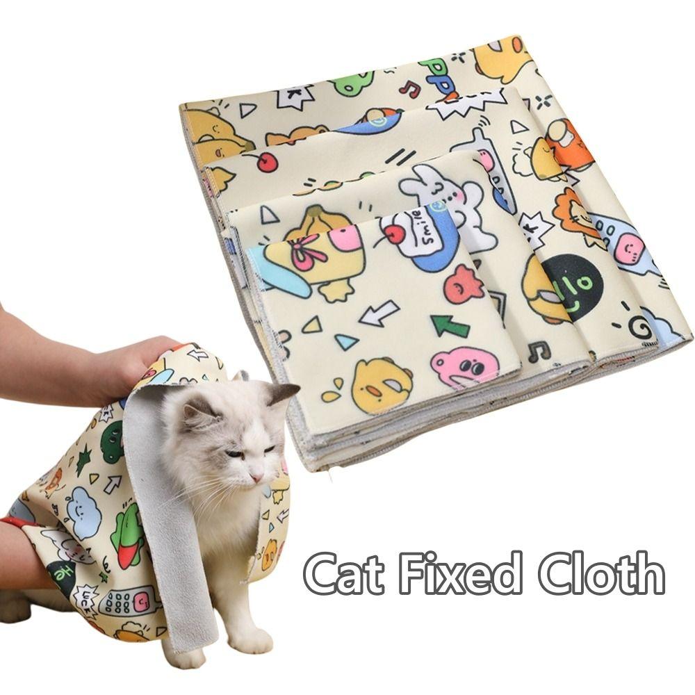 

Самоклеюча Тканина для Фіксації Кота Мультяшна Косметичка Новий Інструмент для Фіксації Домашнього Улюбленця 25cm