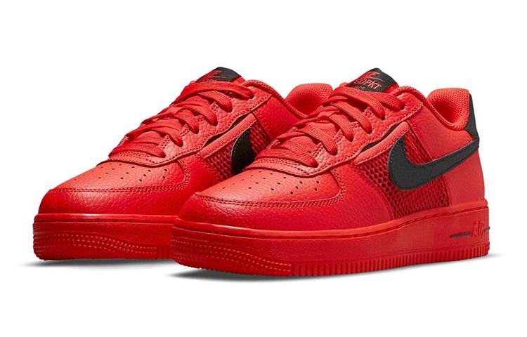 Nike Air Force 1 Low File Cep Habanero Kırmızısı GS DH9596-600