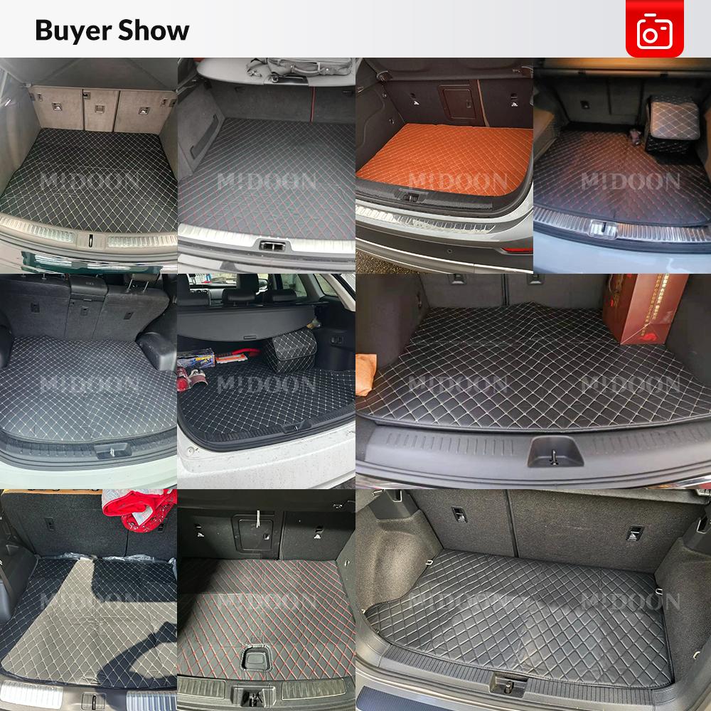 AASL1 Car Trunk Mat For Cadillac CT6 2016 2017 2018 2019 2020 2021 2022 Custom Car Accessories Auto Cargo Liner Interior Decoration