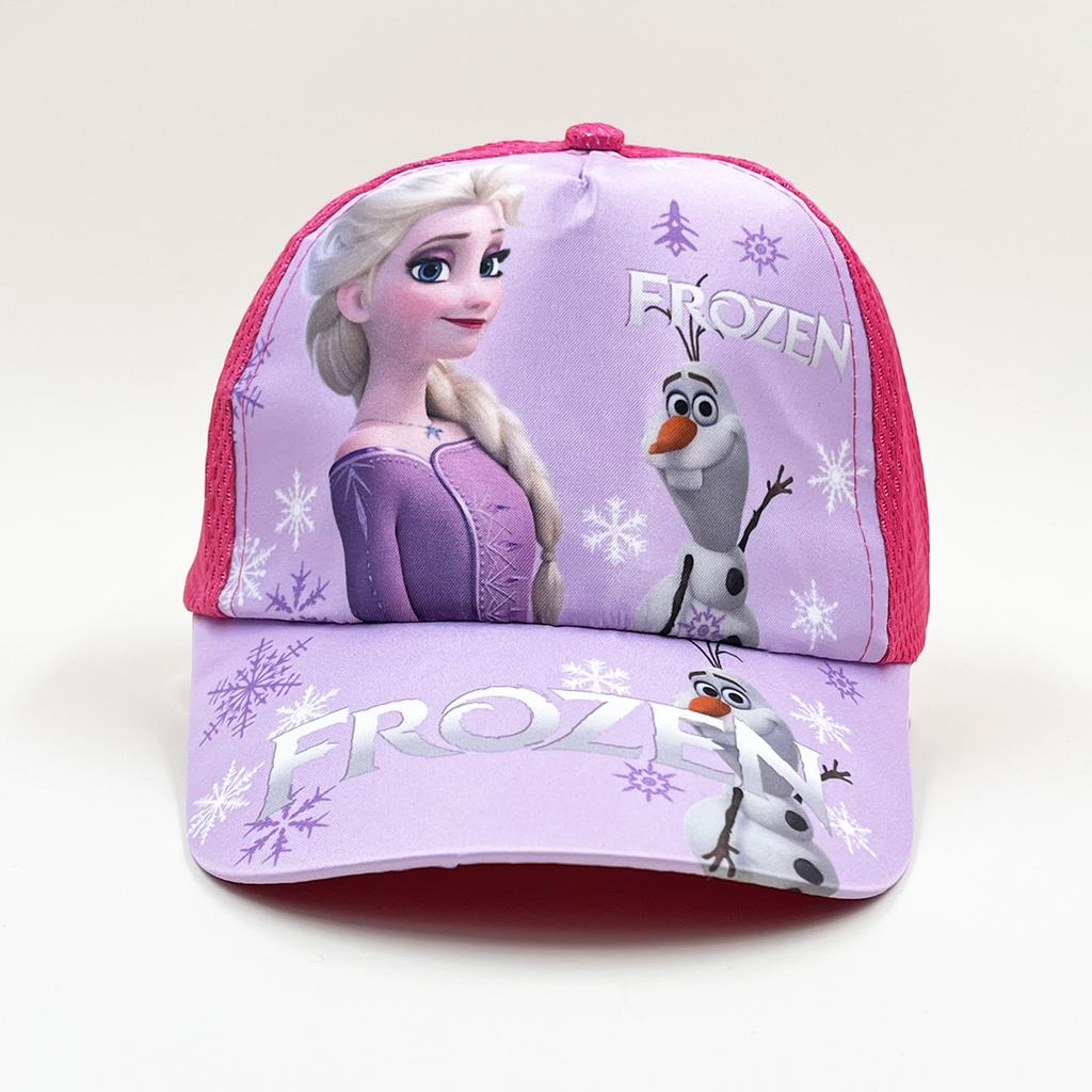Girl Print Spring Summer Cartoon Baseball Cap Children'S Hat Cap Ice And Snow Anime Character Sun Hat