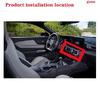 Car front air outlet Decorative frame For Ford Mustang GT 2024-2025