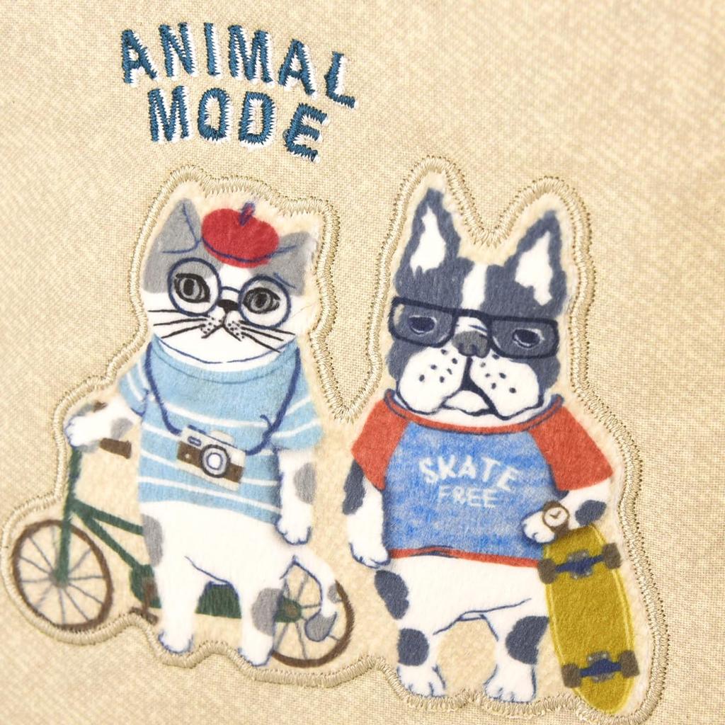 Kusguru Japan Women's Animal Mode Shoulder Pouch, 258038, Beige