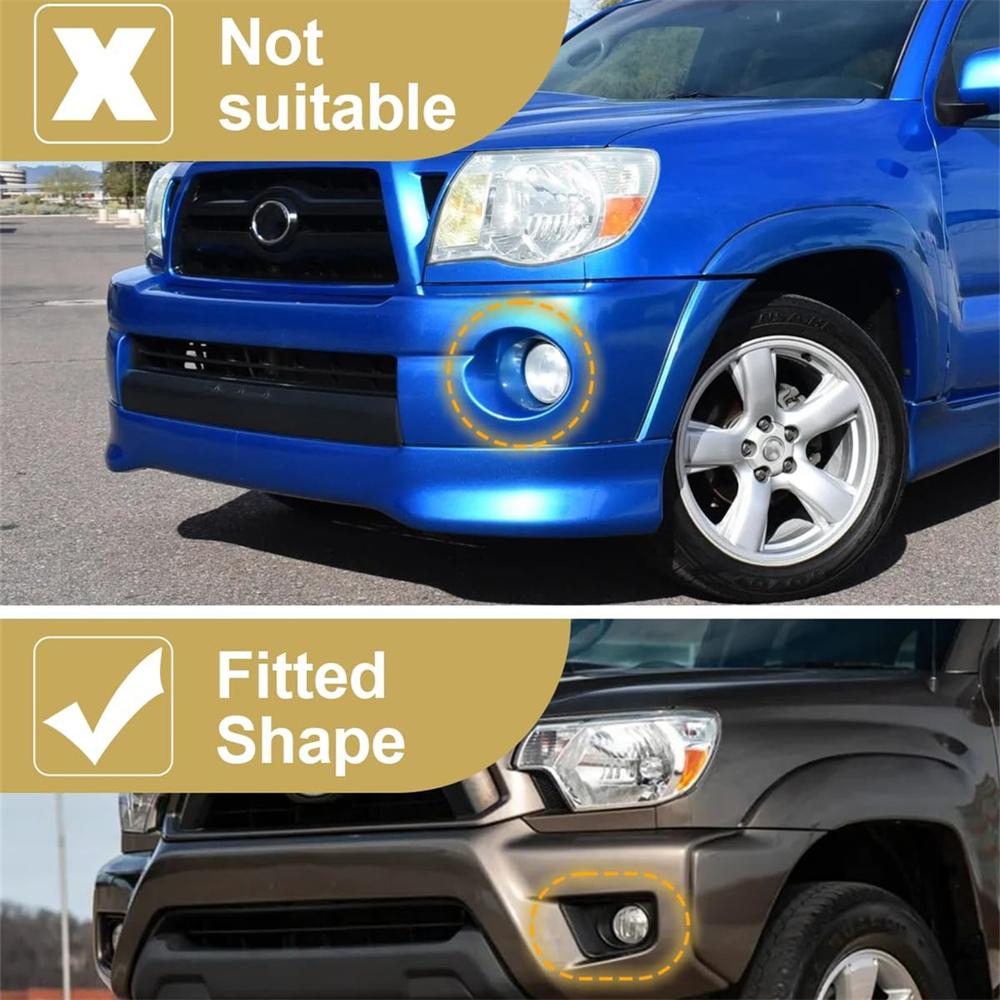 DRL Amber Turn Signal Fog Lamps For TOYOTA TACOMA 2012-2015