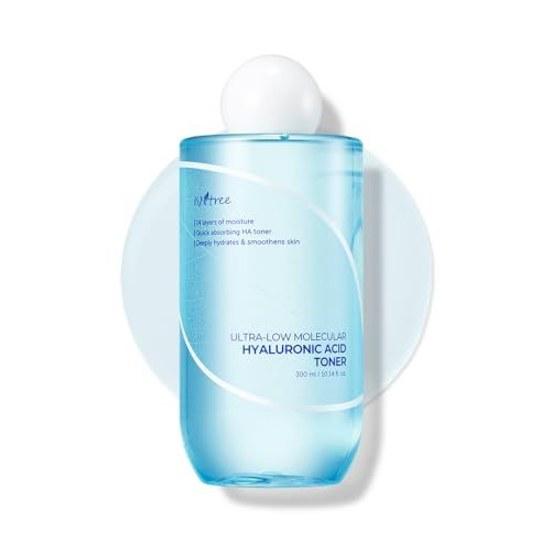 ISNTREE Izuentree Super Low Molecular Hyaluronic Acid Toner 300ml / Deep Sea Water Mildly Acidic Vegan