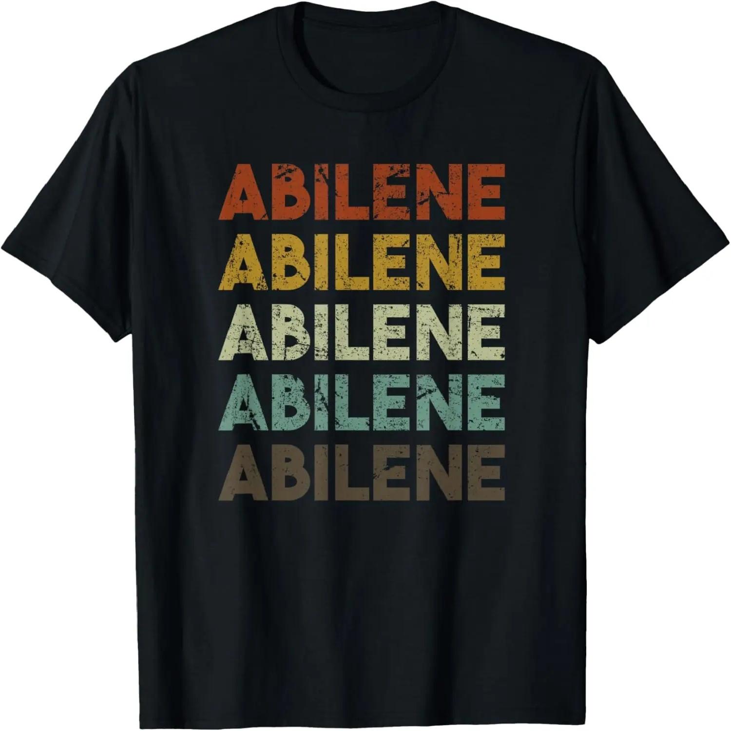 Abilene Texas Retro 80s Vintage Style T-Shirt S