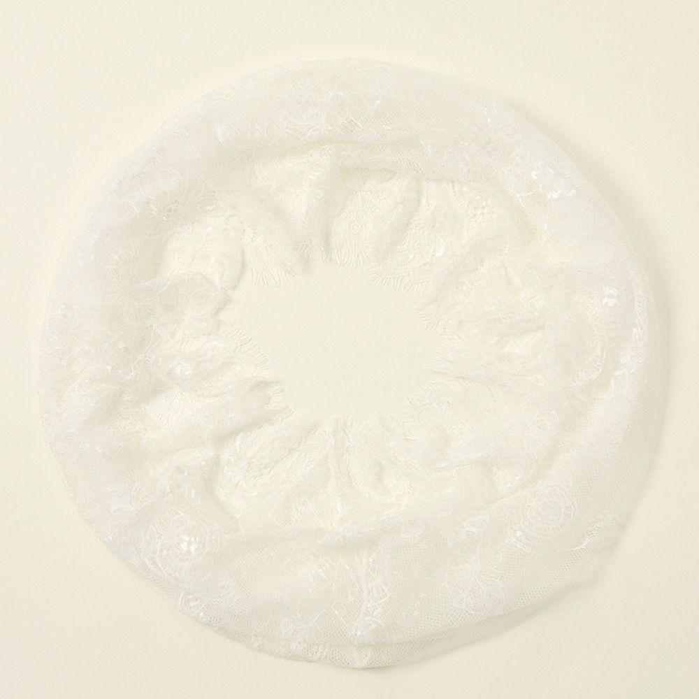 Elegant Bride Mantilla Spanish Style Head Covering Vintage Lace Veil  for Women