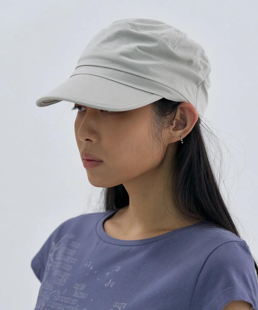 WELLBEING EXPRESS Cotton Combat Cap Light Gray