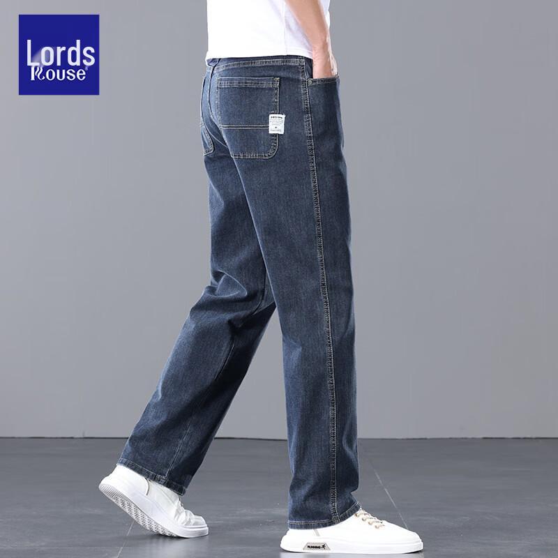 

Loewe Men s Premium Straight-Leg Stretch Denim Casual Pants 34