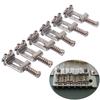 6Pcs/pack Roller Guitar Bridge Saddles, 10.5mm Guitar Tremolo Saddles Modern Style for  Electric Guitar Replacement