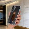 Actress-Sadie Sink Clear Soft Silicone Phone Case forSamsung S25, S24, S21, S22, S23, S30, Ultra, S20, Plus