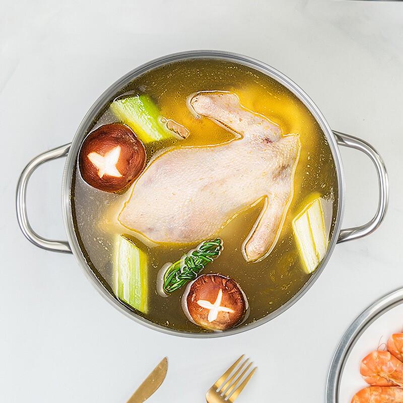 DeBao Madrid Edelstahl Doppelschicht Dampfgarer