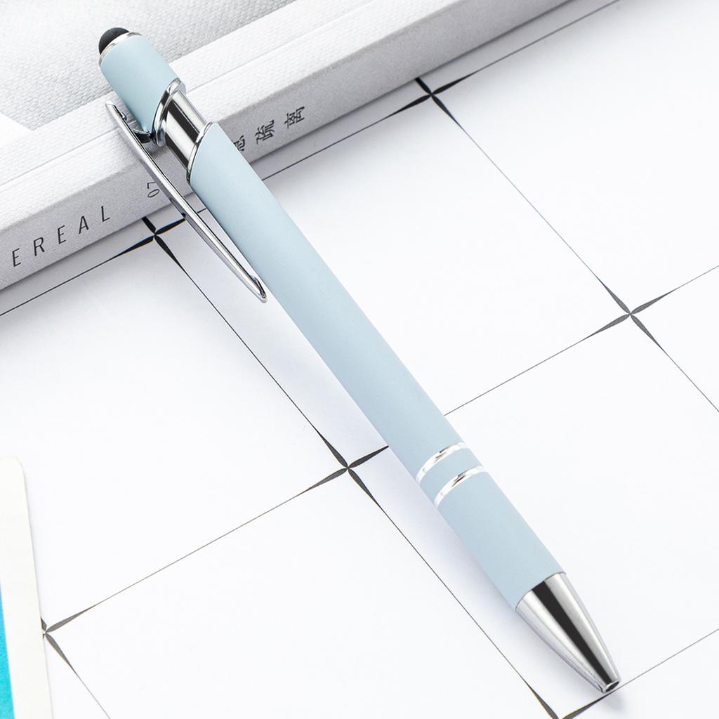 Metall-Touch-Stift, Aluminium-Stab-Stift, Meiji-Stift, Kapazitiver Touch-Stift, Kugelschreiber, Handschrift-Touchscreen-Stift