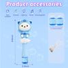 Non-Toxic Cartoon Cute Pig Electric Bubble Gun Kids Toy Bubbles Machine Automatic Soap Blower With Light Outdoor Party Bubble House Gift