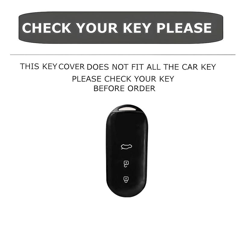 Premium Soft Touch 3 Buttons Leather Car Key Fob Cover For Aito M5 M7 M8 M9 Remote Key Protector Anti-Scratch Accessories