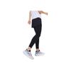 Anta Running Series Solid Color Mid Waist Straight Leg Sports Pants Women Pants Black 162425507-1