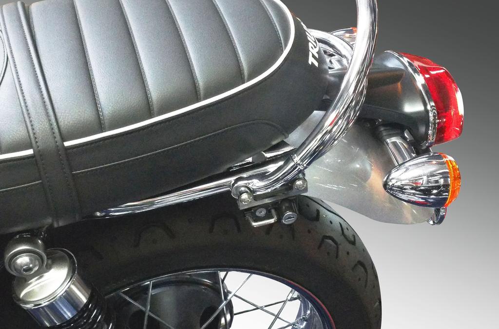 Kijima Motorrad-Fahrradteile Helmschloss Schwarz Bonneville T120 (Triumph) '16~ HTR-05007