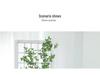 Luxurious Staircase Decor: Bionic Green Rose Vines & Leaves