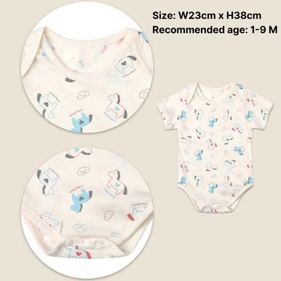 Withorganic Year of the Horse Newborn 6-Piece Premium Gift Set - Cloud Heart Horse