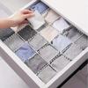 4Pcs Adjustable Drawer Dividers Set Multipurpose Cabinet Organizer Dividers for Underwear Socks Cosmetics Sundries
