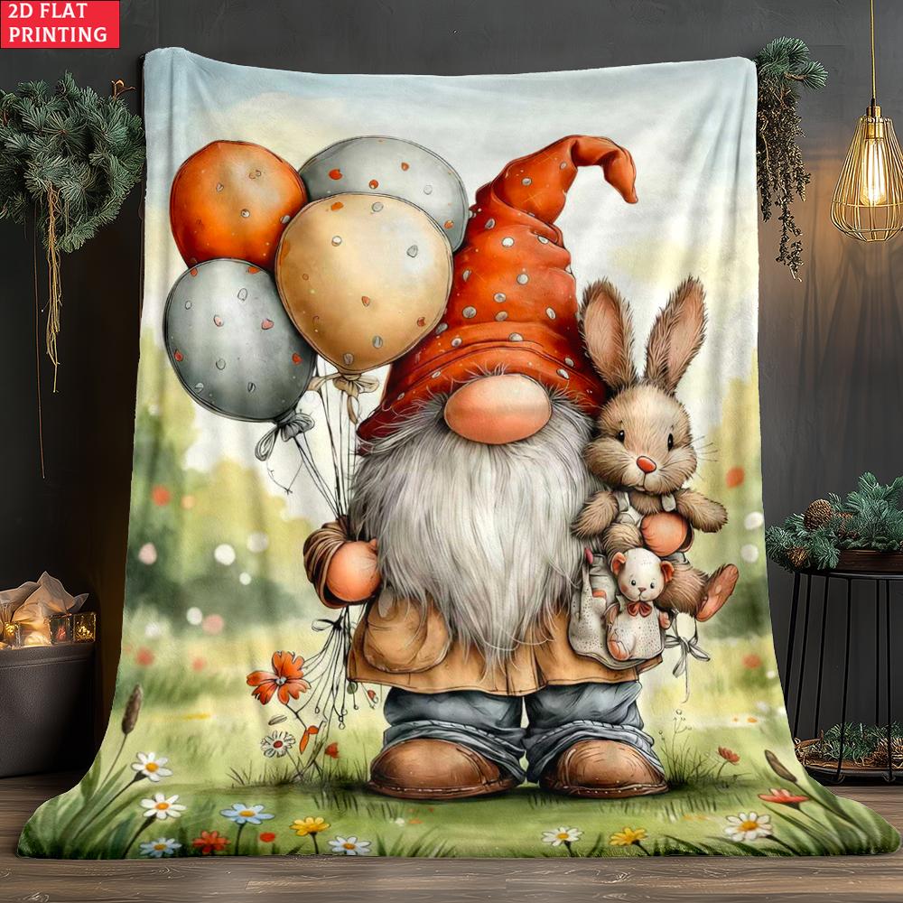 Climbing Bunny thin Flannel Blanket for Bedrooms,Living Rooms,Sofas Blankets,Lunch Breaks,Picnics,blankets fluffy custom blanket