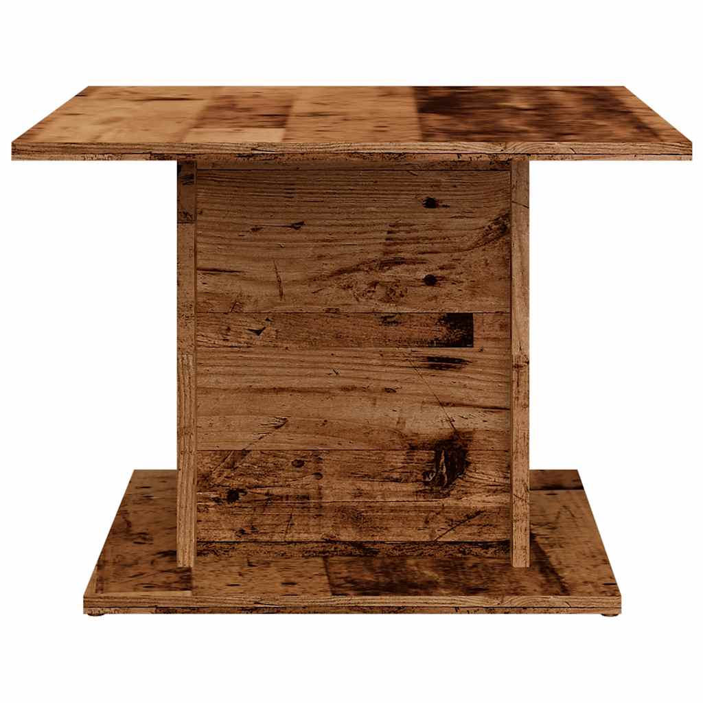 Coffee Table Reclaimed Wood Look 55.5x55.5x40 cm Engineered Wood