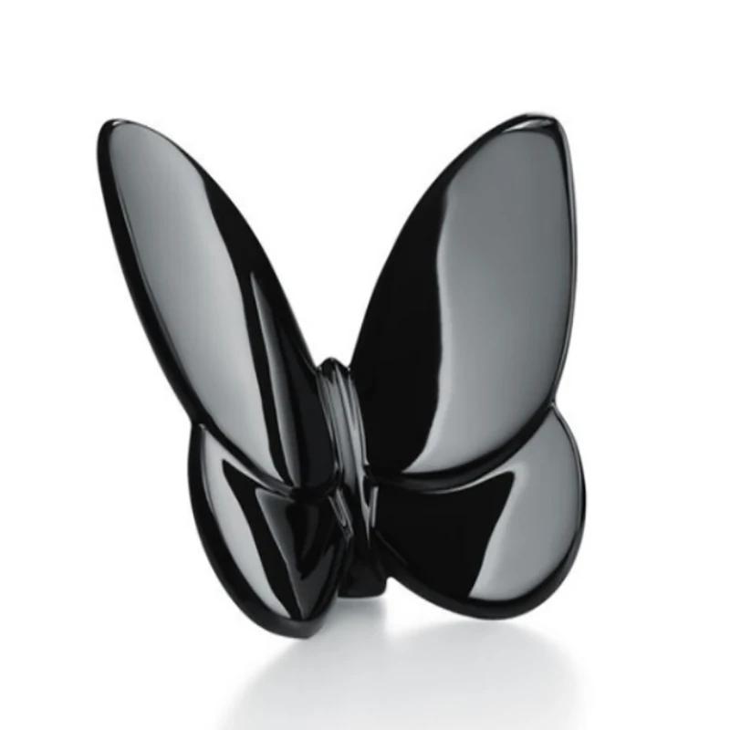 Ali di farfalla Crystal Papillon che svolazzano Vetro Farfalla Portafortuna Ornamenti Decorazione Casa Artigianato Accessori Regalo di Compleanno