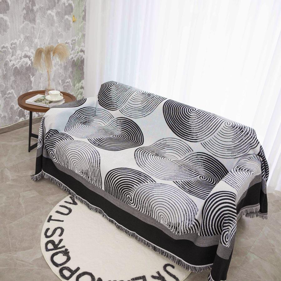 Nordisk Sofatrekk Sofatrekk Sofahåndkle Sofatrekk Stoff Fritidspledd Utflukt Piknikpledd