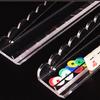Transparent Acrylic Mahjong Rack with Magnetic Pusher 3-in1 Mahjong Tile Pusher & Organizer Quick Setup for Home Use